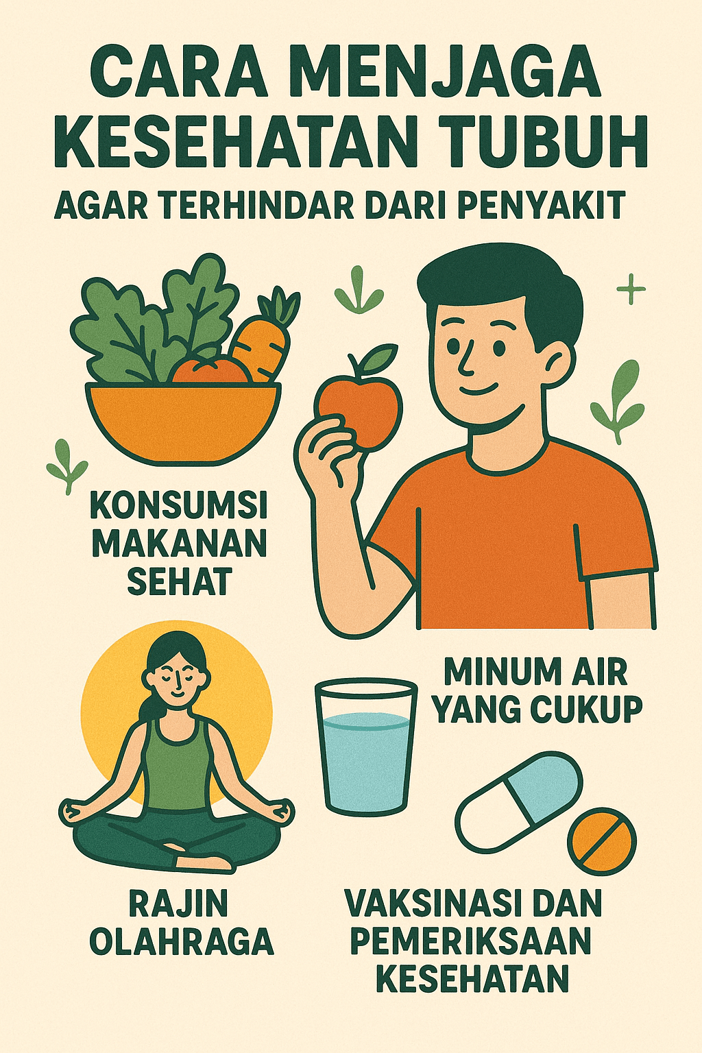 Cara Menjaga Kesehatan Tubuh Agar Terhindar dari Penyakit