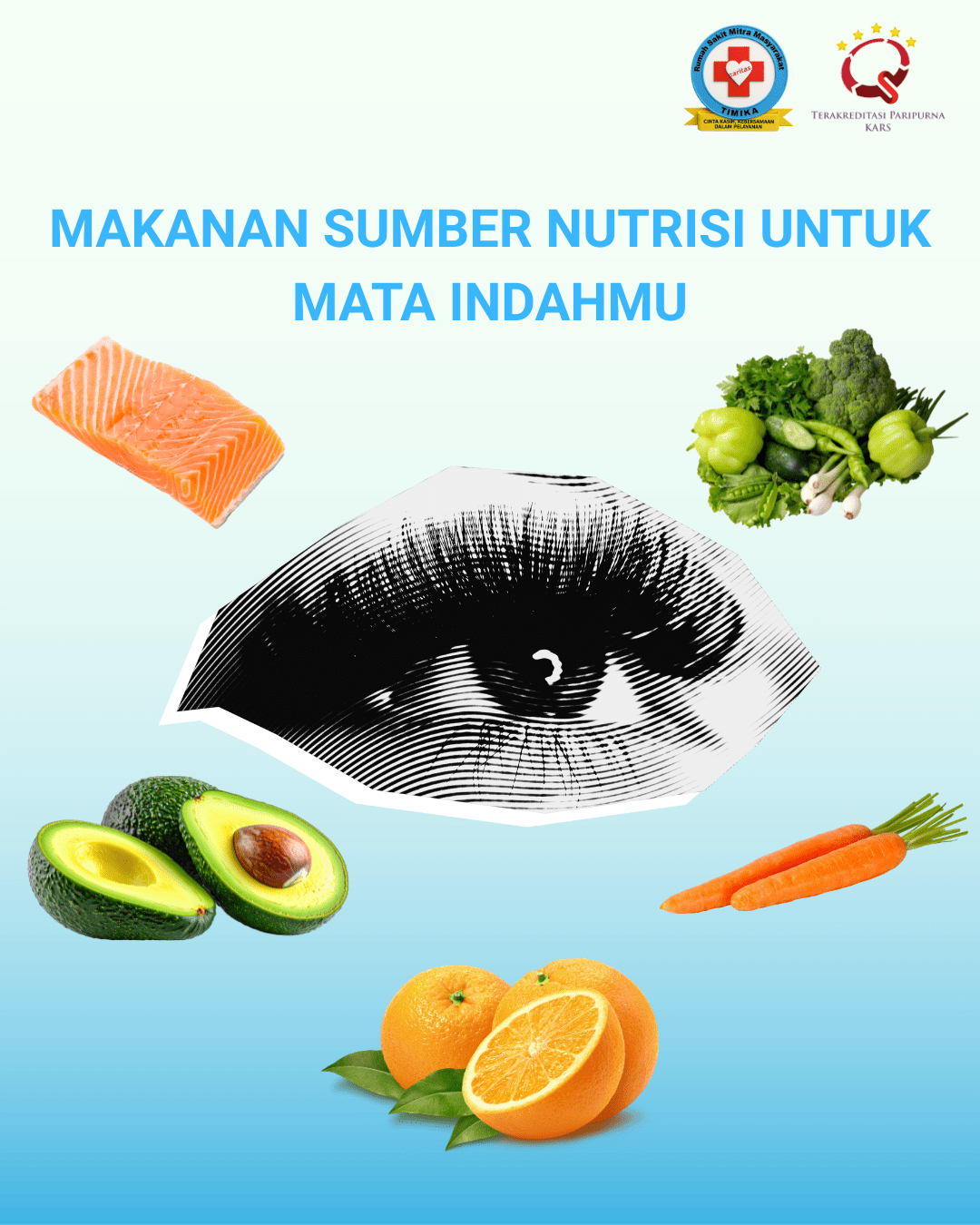 MAKANAN SUMBER NUTRISI UNTUK MATA INDAHMU